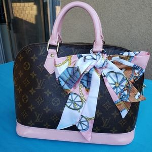 Auth Louis vuitton alma pm monogram